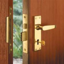 door handles lock