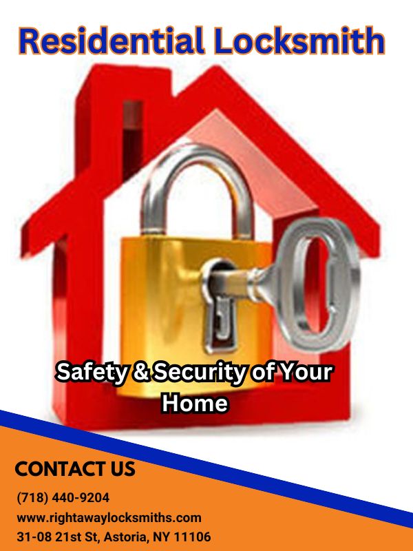 Residential Locksmith-Safety & Security of Your Home