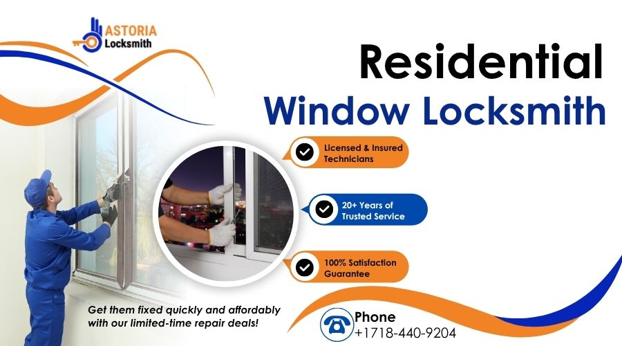 Window Locksmith and Window Gates in Astoria NY